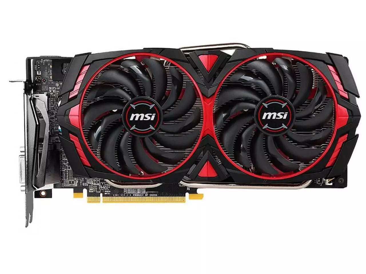 Placa De V Deo Msi Radeon Rx Armor Mk Oc G Gb Gddr Bit Pci