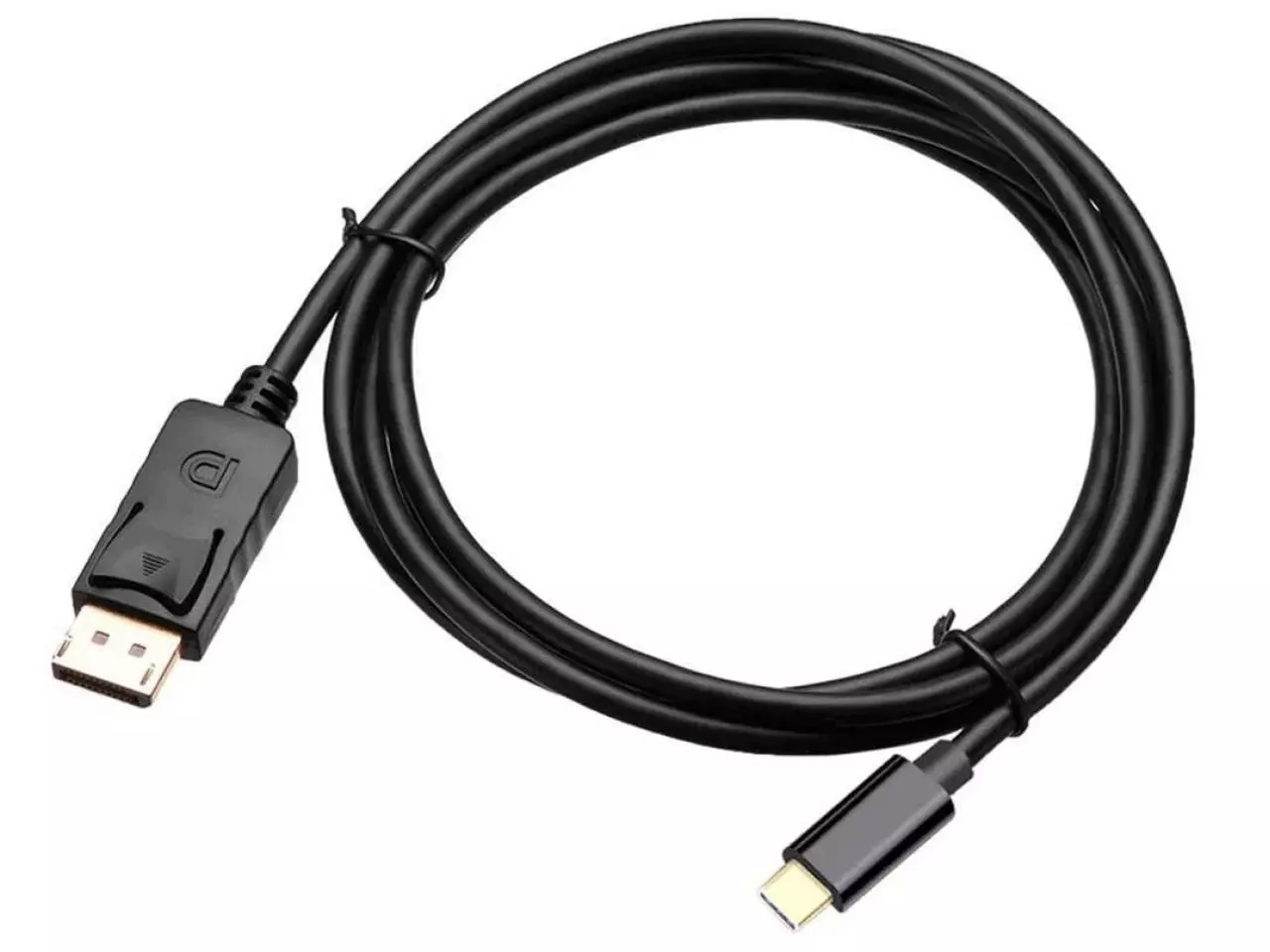 Cabo Adaptador Conversor USB Tipo C M X DisplayPort M 1 8m Preto