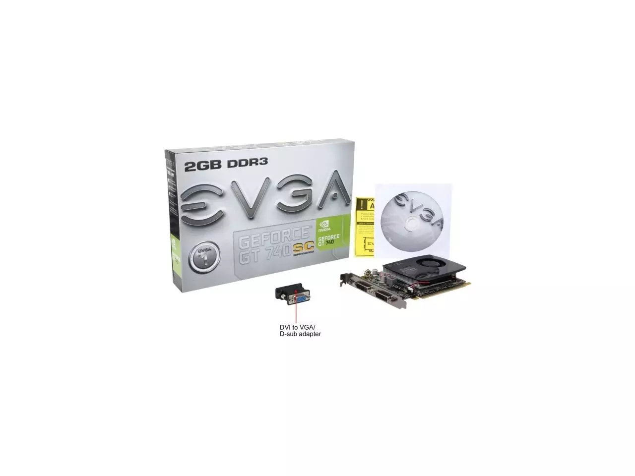 EVGA GT 740 Superclocked Specs