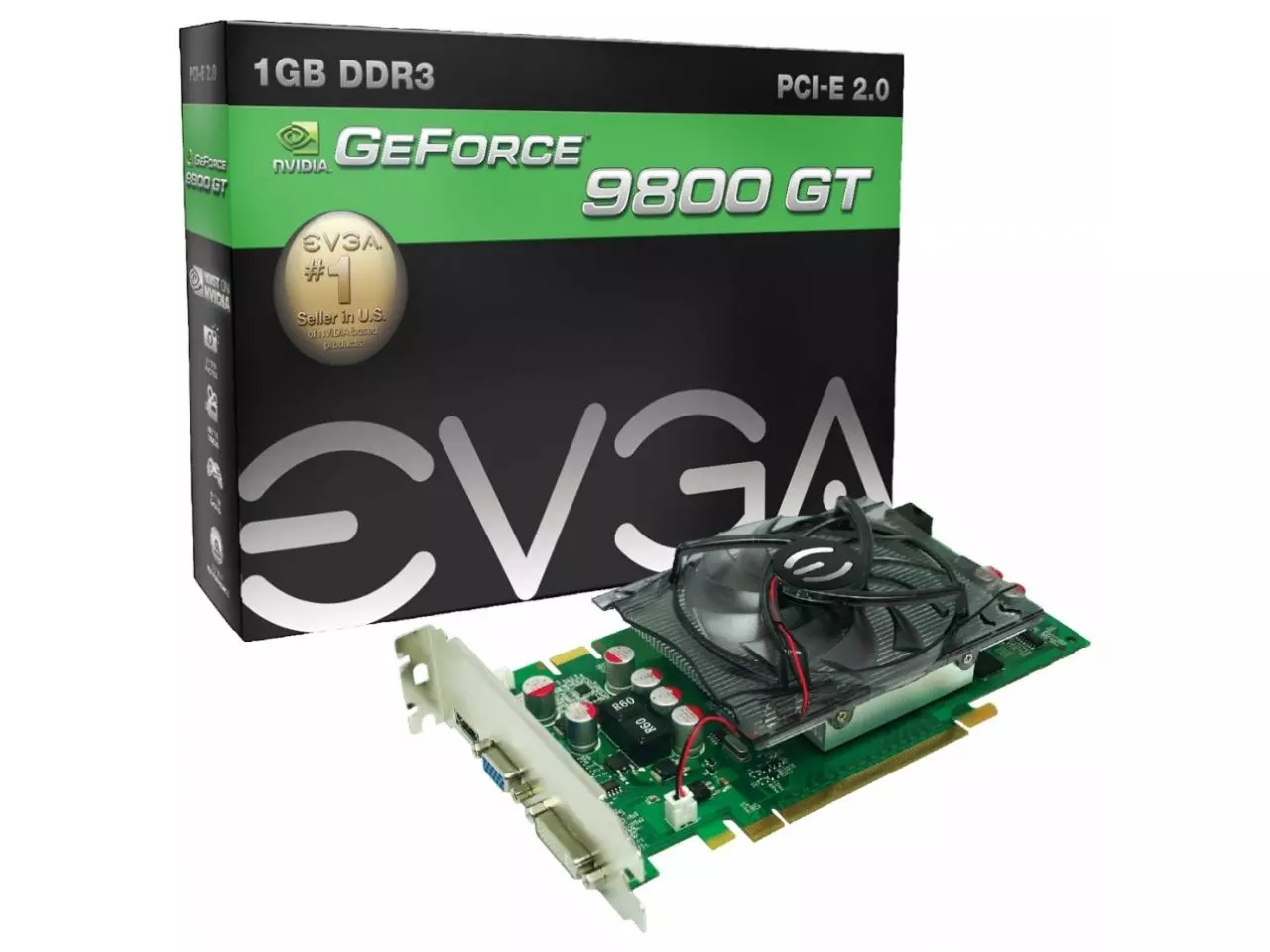 Placa de Vídeo EVGA GeForce 9800 GT 1GB DDR3 256-bit PCI-E 2.0 x16 —  HARDSTORE Informática - Loja de Informática e PC Gamer em Porto Alegre e  Caxias do Sul