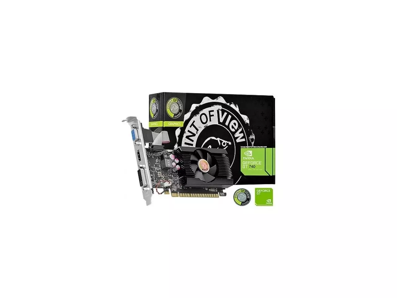 Placa de Vídeo AFOX GeForce GT 740 4GB GDDR5 128-bit PCI-E 3.0 x16 —  HARDSTORE Informática - Loja de Informática e PC Gamer em Porto Alegre e  Caxias do Sul