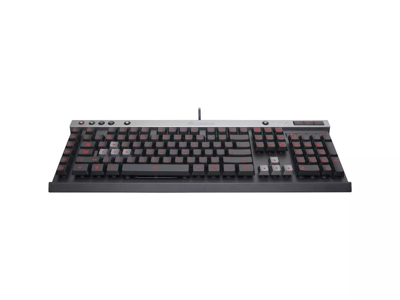 Corsair Raptor K30 Red Led Gaming Keyboard Black/Metal — HARDSTORE ...