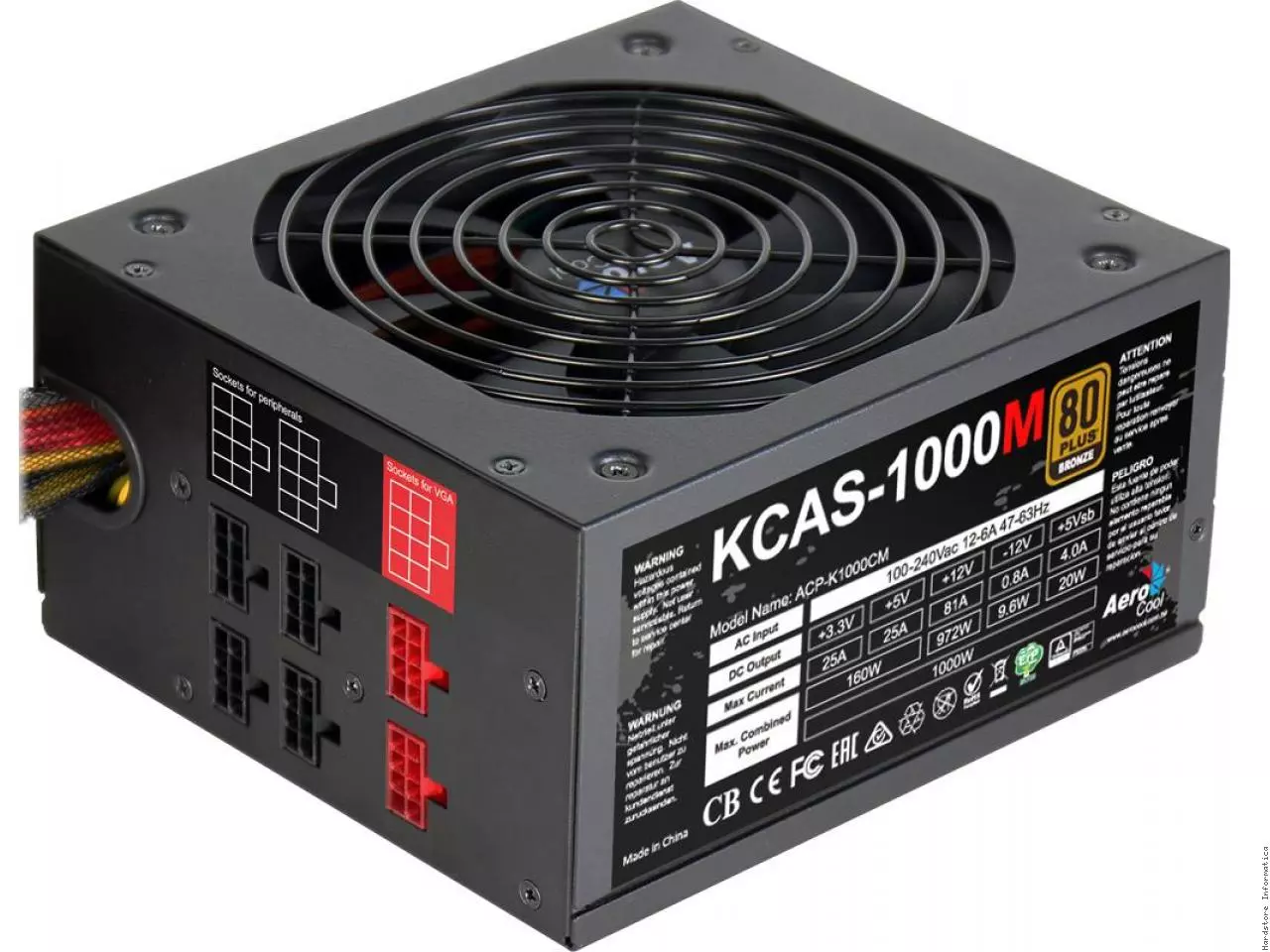 Fonte Gamemax 600W Semi-Modular ATX12V v2.3 80 PLUS Bronze — HARDSTORE  Informática - Loja de Informática e PC Gamer em Porto Alegre e Caxias do Sul