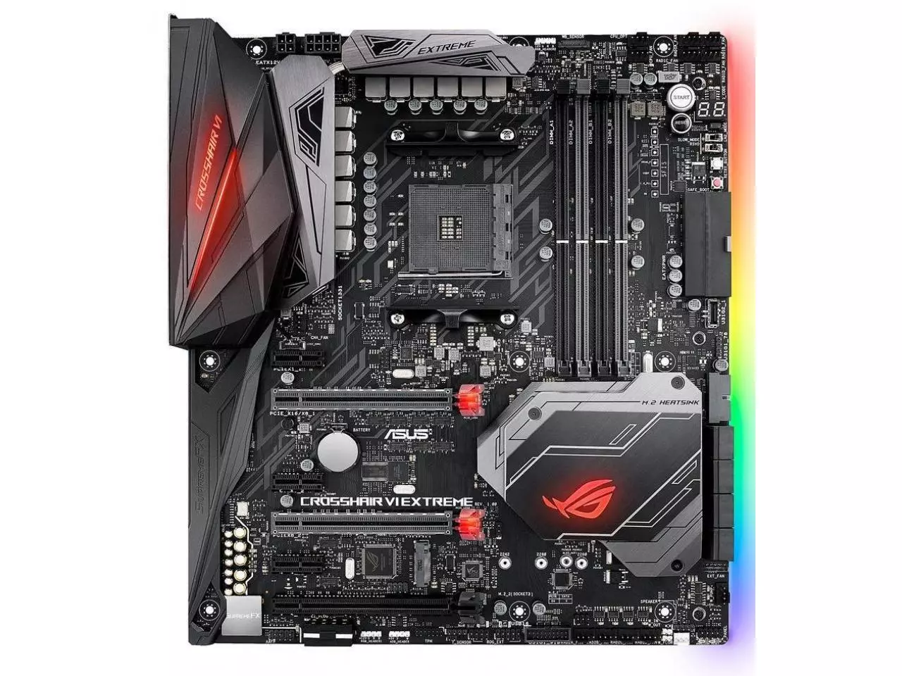 Placa Mãe Asus Rog Crosshair Vi Extreme Socket Am4 Amd X370 — Hardstore Informática Loja De 6773