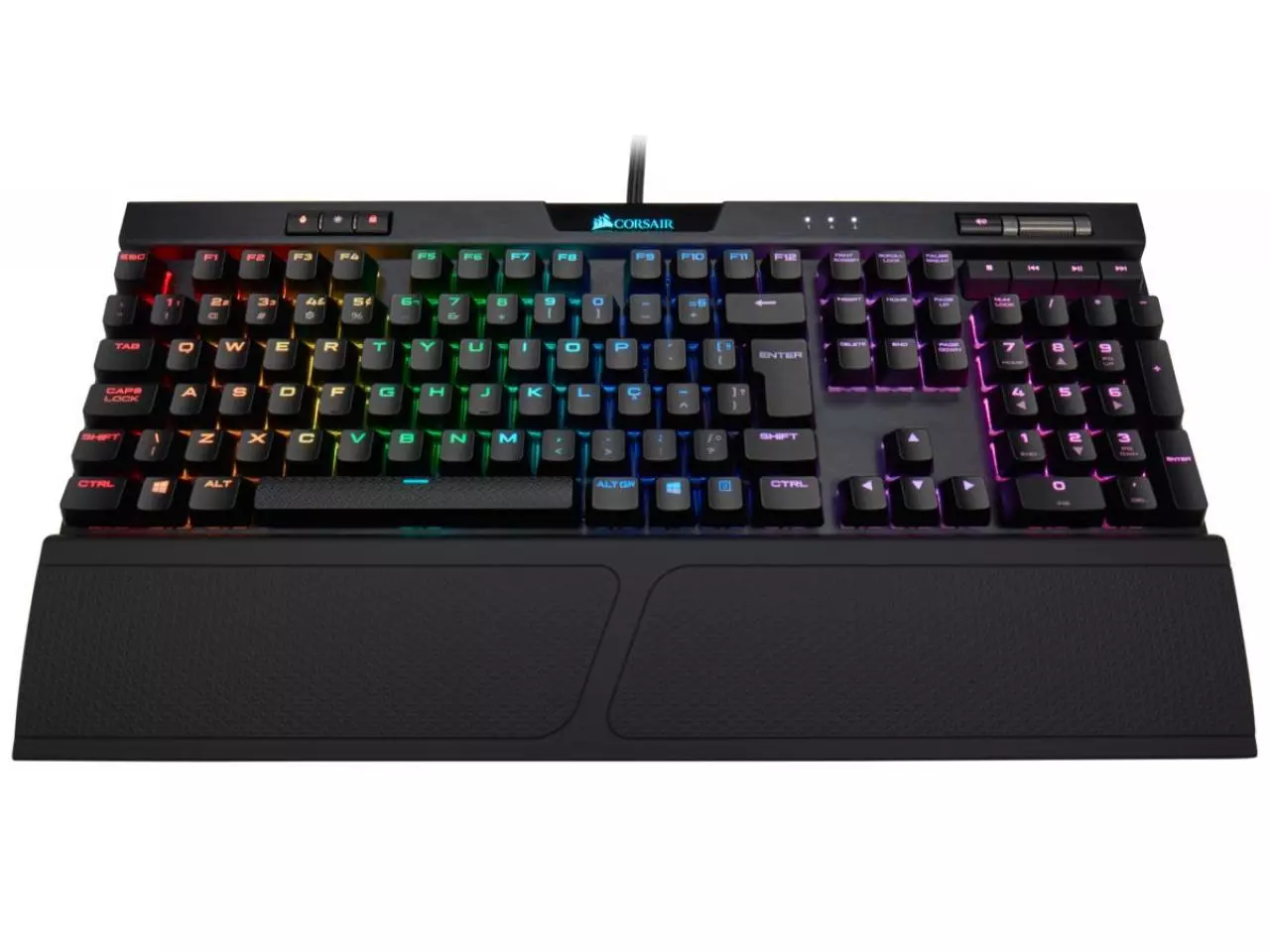 Teclado Mecânico Gamer Corsair K70 MK2 Rapidfire rgb Switch Cherry mx Speed  Escolar Jogos Home Office Streamer Stream Promoção bbb 22 em Promoção na  Americanas