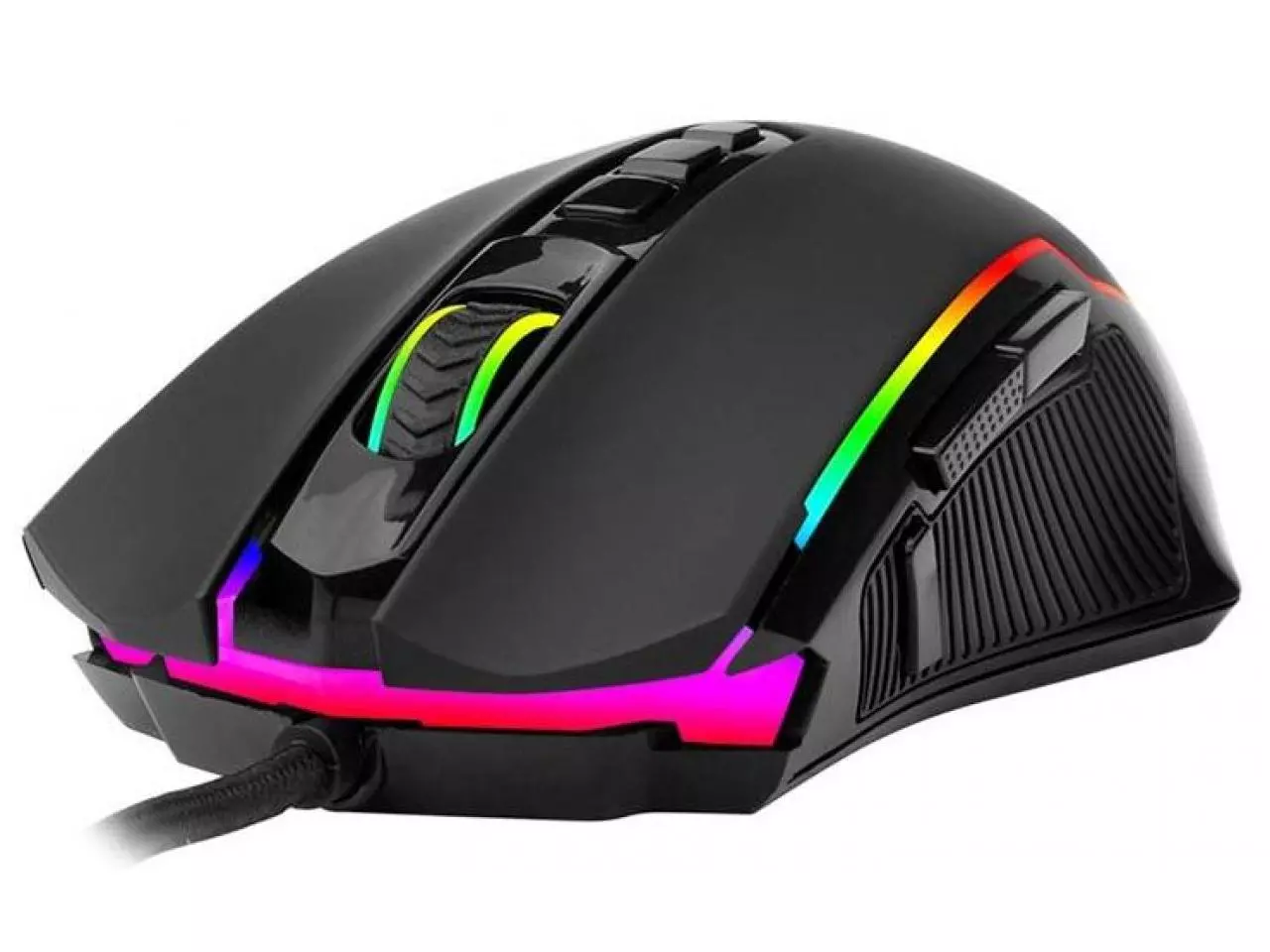 Mouse Gamer Redragon Ranger 12400dpi Chroma LED RGB USB - Preto