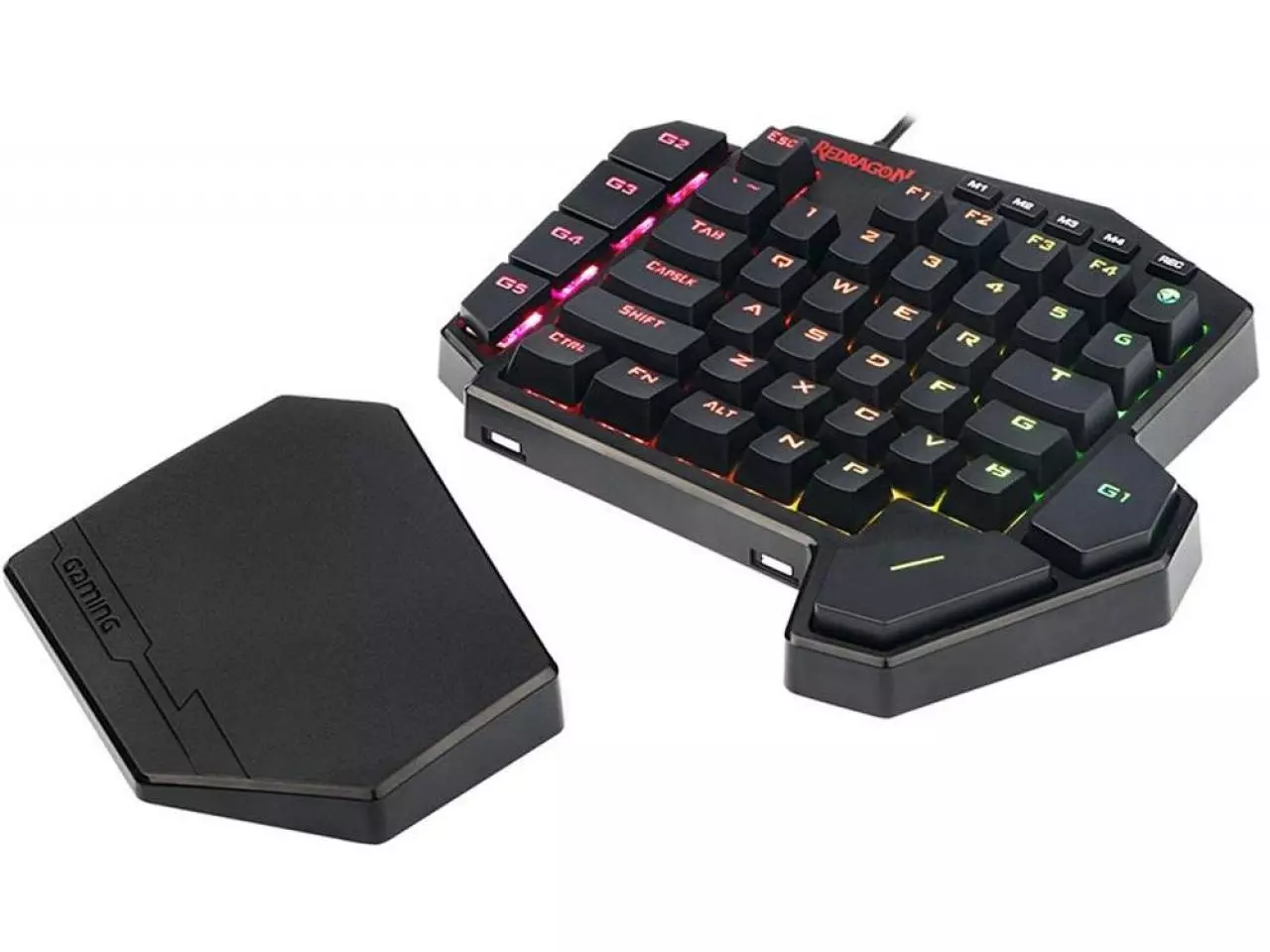 Teclado Mecânico Gamer Redragon Diti K585 One-Hand RGB Com Switch ...