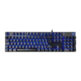 Teclado Mecânico HP GK400F Led Azul com Switch Blue ABNT2
