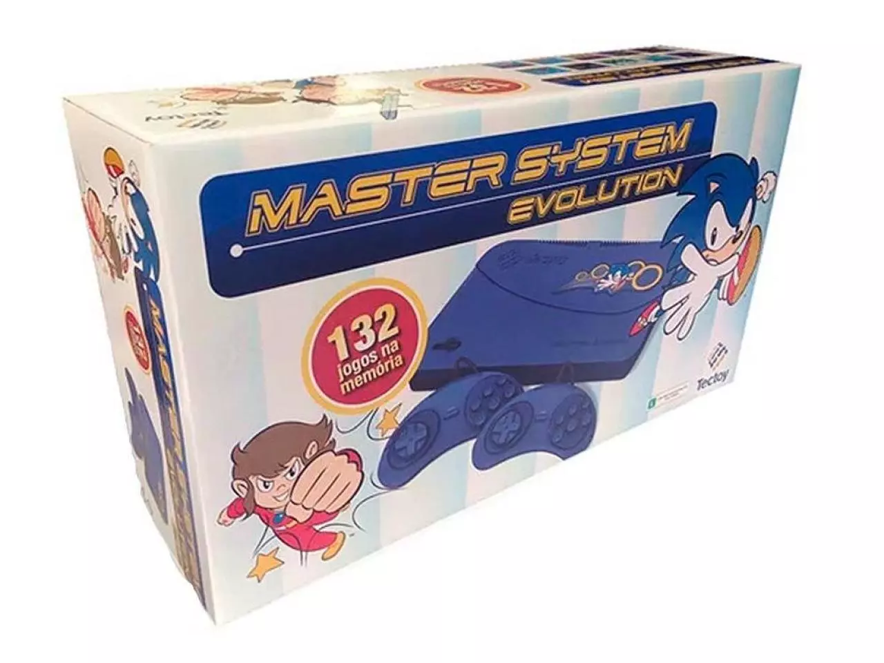 Master System Evolution com 132 Jogos na Memória 995020351822 - Master  System Evolution com 132 Jogos na Memória - TecToy