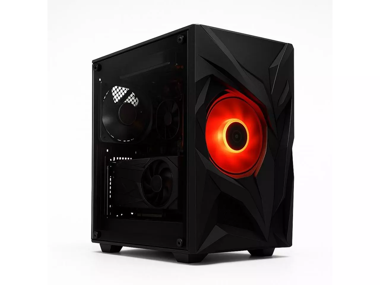 PC Gamer Impact II Robust - R5 Edition (AMD Ryzen 5 5600X 6-Core, 16GB DDR4-2666, 480GB SSD, Radeon RX 560 4GB)