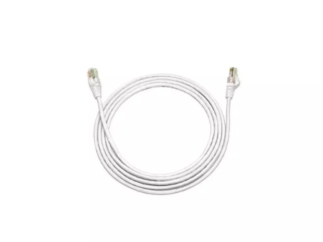 Cabo de Rede RJ-45 CAT5e 10m Branco - Pluscable