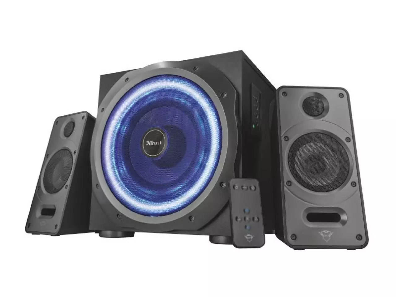 Caixa de Som 2.1 60W RMS Subwoofer Trust GXT 38 Tytan