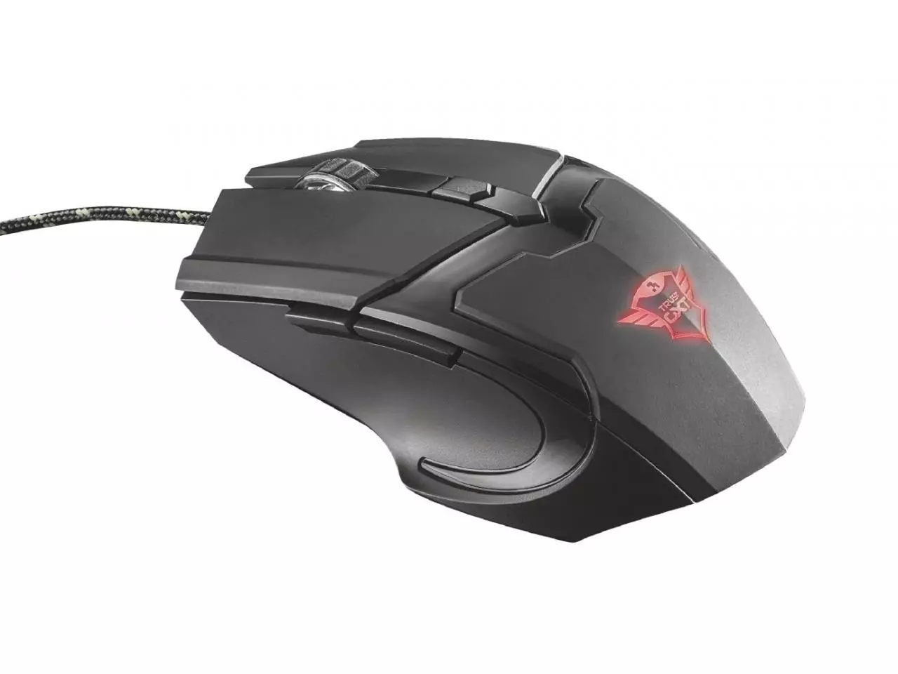 Mouse Trust Gamer GXT 101 GAV Óptico 4800dpi LED Preto USB