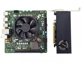 Kit Upgrade AMD Cardinal Zen 2, Processador AMD 4700S 3.6Ghz (Turbo 4.0Ghz), Cooler AMD, Placa de vídeo RX 550 2GB, Memória RAM 16GB DDR6