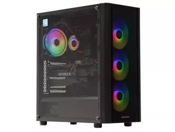 PC Gamer Velztorm Light Intel Edition (Intel Core i3-10100F, 8GB DDR4-2666, Intel H510, 240GB SSD, GeForce GTX 1660 6GB, 500W 80 PLUS)