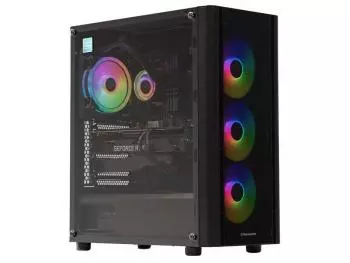 PC Gamer Velztorm II Light Intel Edition (Intel Core i3-10100F, 16GB DDR4-2666, Intel H510, 240GB SSD, GeForce GTX 1660 6GB, 500W 80 PLUS)