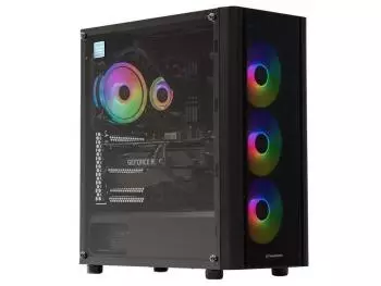 PC Gamer Velztorm Robust Intel Edition (Intel Core i5-10400F, 8GB DDR4-2666, Intel H510, 240GB SSD, GeForce GTX 1660 6GB, 500W 80 PLUS)