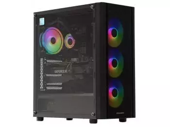 PC Gamer Velztorm II Robust AMD Edition (AMD Ryzen 5 5600X, 16GB DDR4-2666, AMD A520, 480GB SSD, GeForce GTX 1660 6GB, 500W 80 PLUS)