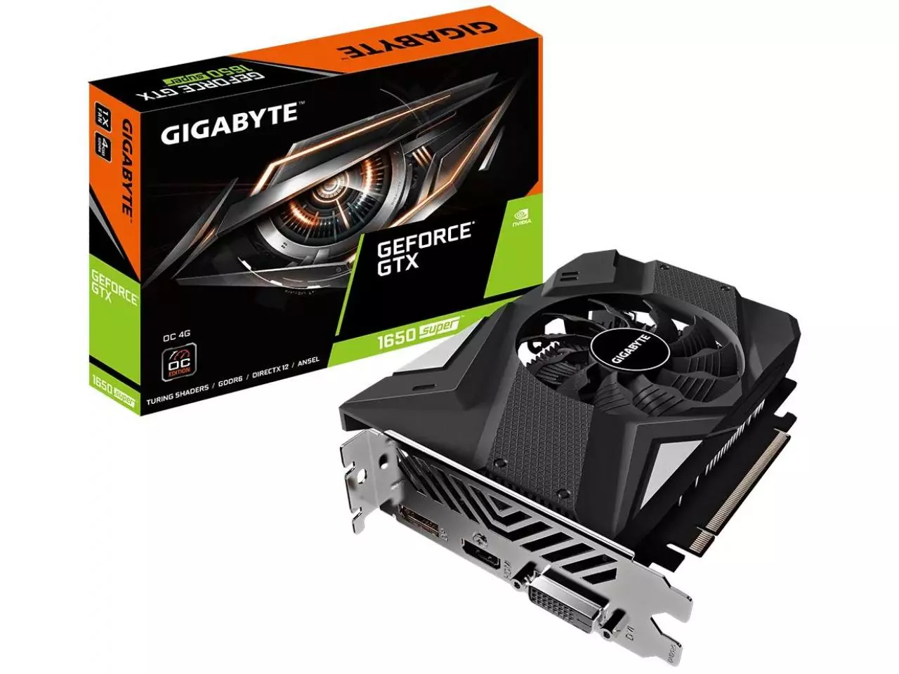 Placa de Vídeo Gigabyte GeForce GTX 1650 Super OC 4GB GDDR6 128-bit PCI-E  3.0 x16