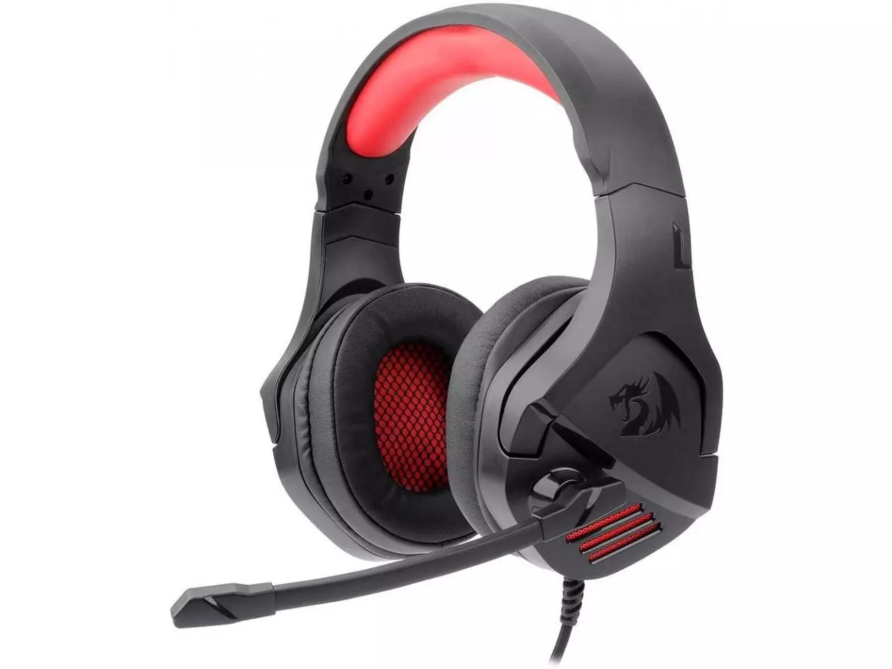 Headset Gamer Redragon Theseus H250 Led Red P2