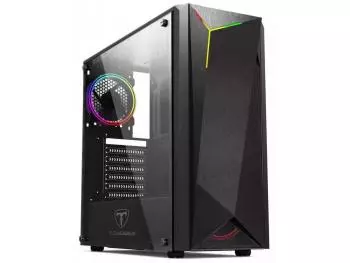 PC Gamer Bullet II Light Intel Edition (Intel Core i5-11400F, 8GB DDR4-2666, Intel H510, 500GB SSD NVMe, AMD Radeon RX 6600 XT 8GB, 650W 80 PLUS)