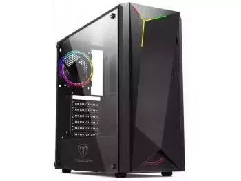 PC Gamer Bullet Robust AMD Edition (AMD Ryzen 5 5600 Six-Core, 16GB (2x8GB) DDR4-2666, AMD A520, 1TB SSD NVMe, AMD Radeon RX 6600 XT 8GB, 650W 80 PLUS)