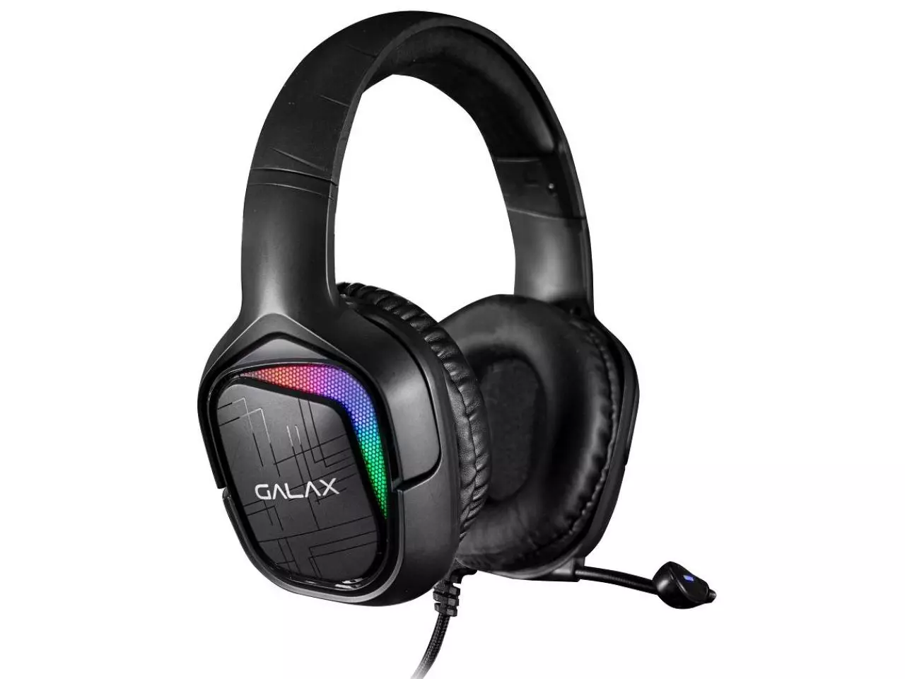 Headset GALAX Sonar-04 LED RGB SNR-04 7.1 Virtual Surround USB - Preto