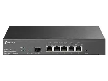 Roteador TP-Link 4-Portas + 2-Portas WAN (SFP/RJ45) VPN Gigabit Multi-WAN SafeStream TL-ER7206
