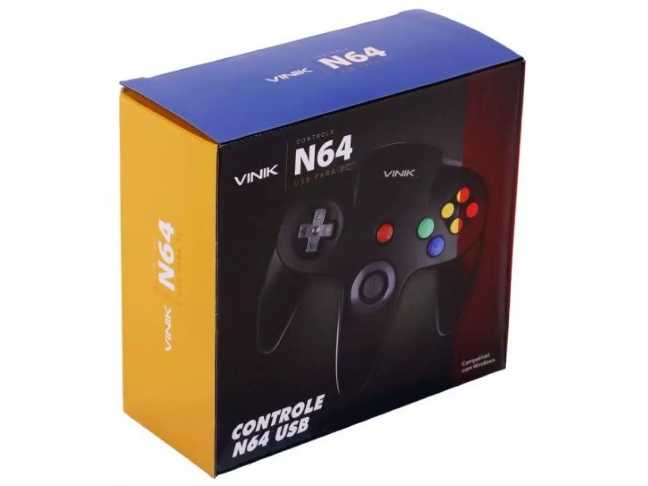 Controle Nintendo 64 para PC Vinik USB