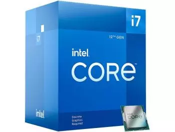 Hardstore Processador Intel Core i7-12700F 3.6GHz (4.90GHz Turbo, LGA 1700, 25MB Cache, 12-Core, 20-Threads) 180W image