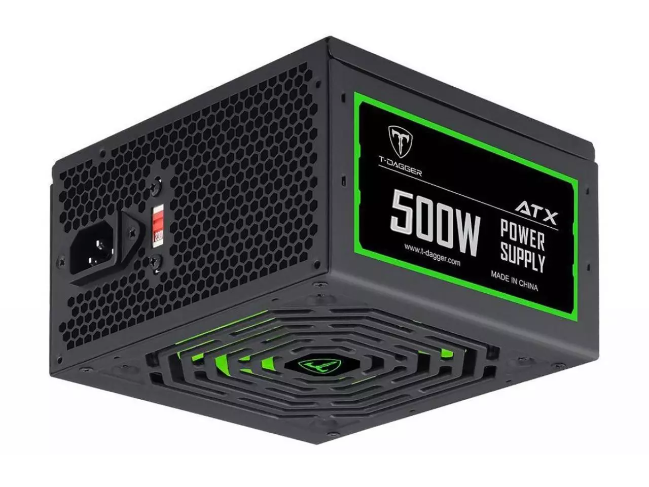 Fonte T-Dagger 500W T-TPS206 ATX12V V2.4 80PLUS White