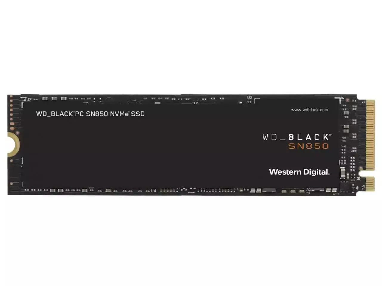 SSD Western Digital Black SN850 500GB M.2 2280 PCIe NVMe 4.0 x4 WDS500G1X0E