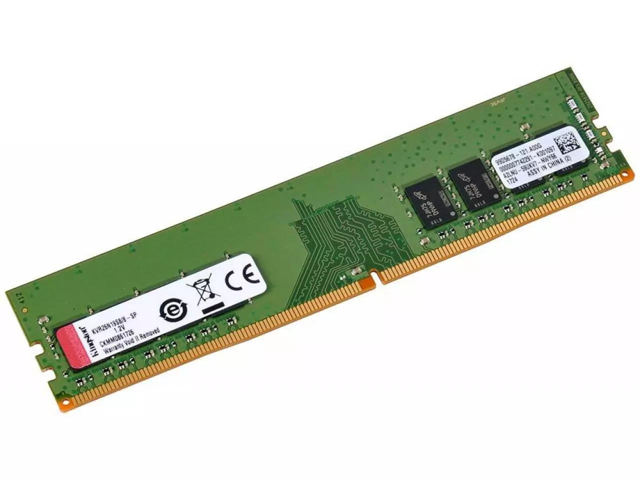 Memória Kingston KVR 4GB DDR4 2666MHz 1.2V PC4-21300 KVR26N19S8/4