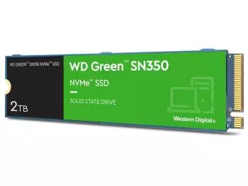 SSD Western Digital Green SN350 2TB M.2 2280 PCIe 3.0 x4 NVMe WDS200T3G0C