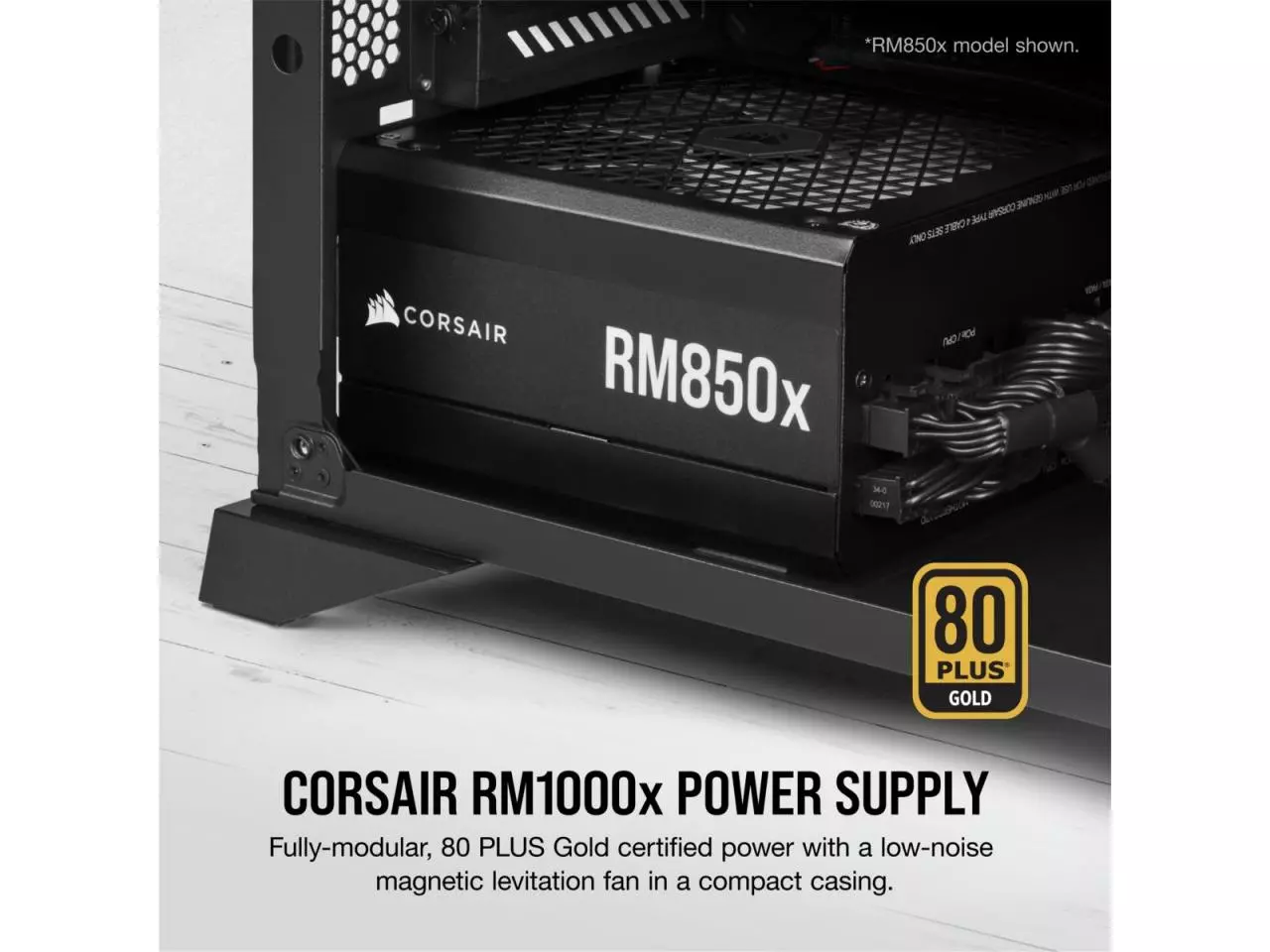 Corsair RM1000e 80PLUS Gold - Pc Gamer Casa