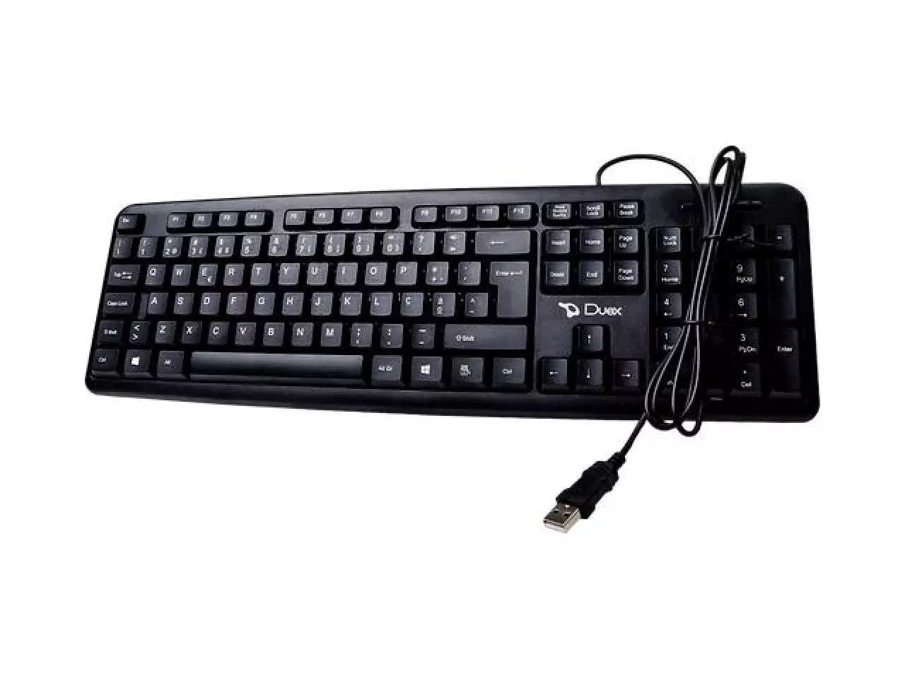 Teclado Duex DX KB200 USB Preto