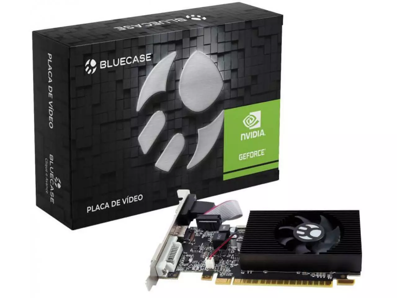 Placa Video Nvidia Geforce Gt 710 1gb Hdmi E Perfil Baixo