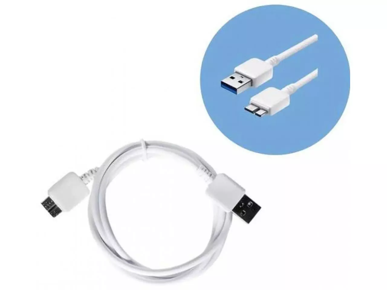 Cavo Micro USB 3 Metri, USB 2.0 A A Micro B, Trasferimento Dati 480 Mbps, Schermato, PVC Resistente, Per Dispositivi Mobili E Hard Disk