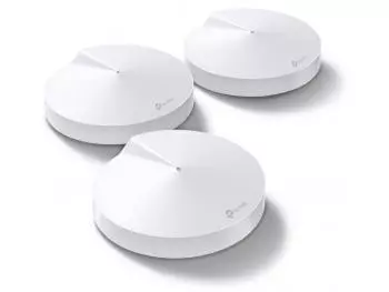 Roteador TP-Link Deco M5 (3-Unidades) WiFi Mesh Wireless AC1300 Dual Band Gigabit 1267Mbps