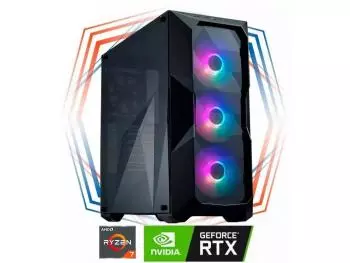 PC Gamer Carnage IX Robust AMD Edition (AMD Ryzen 7 5700X, 32GB (2x16GB) DDR4-3200, AMD A520, 1TB NVME SSD, GeForce RTX 3070Ti 8GB, 650W 80 PLUS)