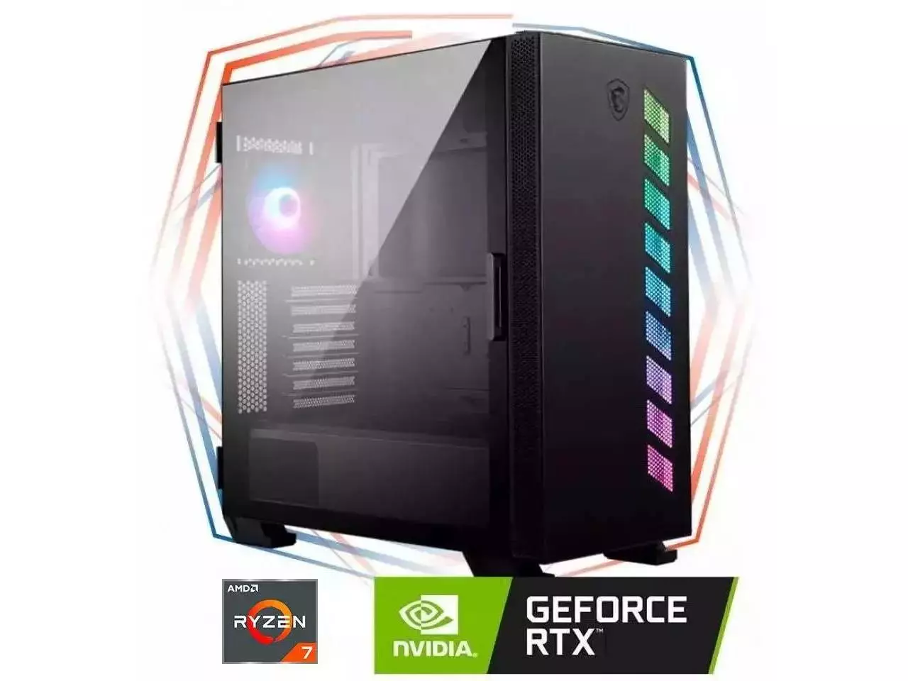 PC Gamer Carnage X Robust AMD Edition (AMD Ryzen 7 7700X, 32GB (2x16GB) DDR5-4800, AMD B650, 1TB NVME SSD, GeForce RTX 3070Ti 8GB, 650W 80 PLUS)