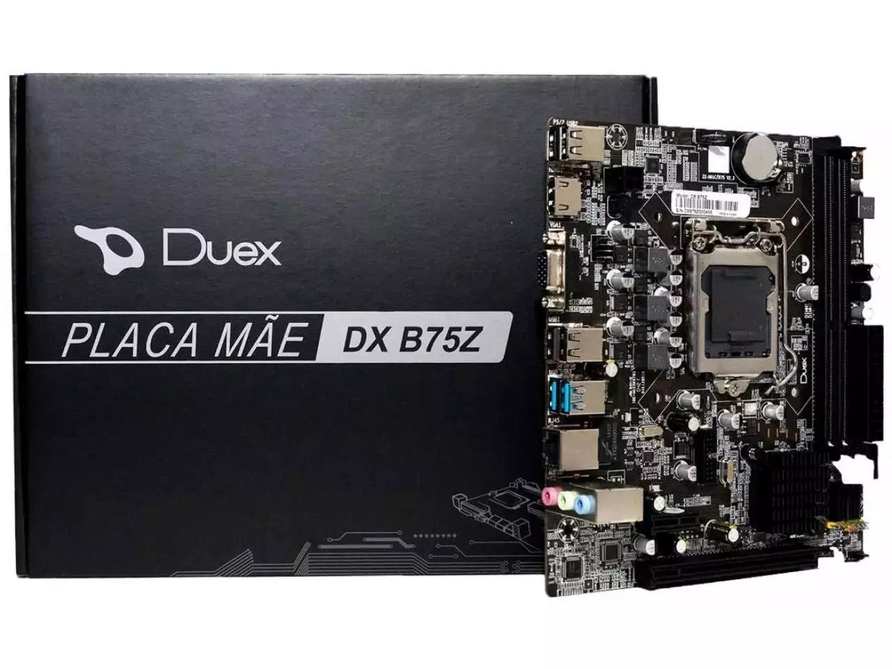 Placa Mãe Duex DX-B75ZG (LGA 1155/B75/DDR3/HDMI)