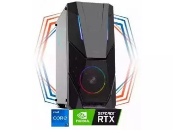 PC Gamer Nox Inifinity Robust Intel Edition (Intel Core i7-13700KF, 16GB DDR4-3200, Intel H610, 500GB SSD NVMe, Geforce RTX 3060Ti 8GB, 600W 80 PLUS)