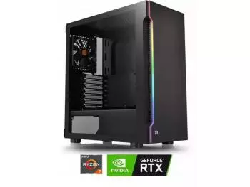 PC Gamer Maximus II - AMD Professional Edition (AMD Ryzen 7 7700X, 32GB (2x16GB) DDR5-5200, 2TB SSD NVMe, GeForce RTX 4080 16GB) + Water Cooler 240mm