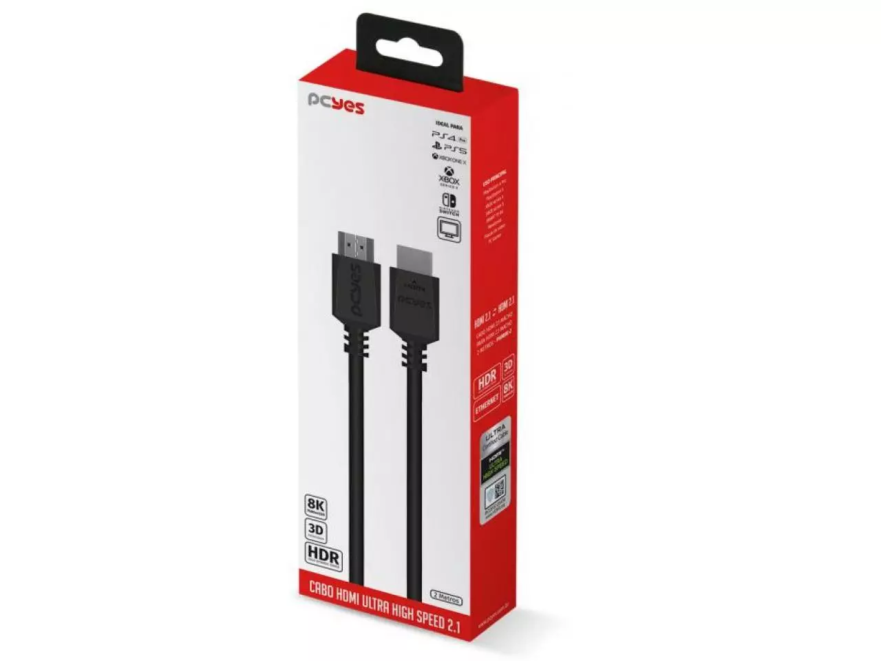 Cabo HDMI macho / Fêmea para Red Stick 2 