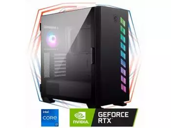 PC Gamer Carnage XI Robust - Intel i7 Edition (Intel Core i7-13700F, 16GB (2x8GB) DDR4-3200, 1TB SSD NVMe, GeForce RTX 4070Ti 12GB)