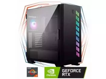 PC Gamer Carnage XI Robust - AMD R7 Edition (AMD Ryzen 7 7700X, 16GB (2x8GB) DDR5-5200, 1TB SSD NVMe, GeForce RTX 4070Ti 12GB) + Water Cooler 240MM