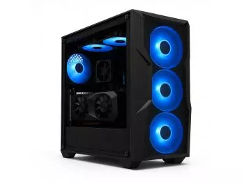 PC Gamer Bullet 3X Robust - i5 Edition (Intel Core i5-14400F 10-Core, 16GB (2x8GB) DDR4, 1TB SSD NVMe, Radeon RX 6600 8GB)