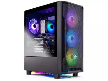PC Gamer Shadow IV Light Intel Edition (Intel Core i5-13400F, 8GB DDR4-2666, Intel H610, 500GB SSD NVMe, Geforce RTX 3060 8GB, 600W 80 PLUS)