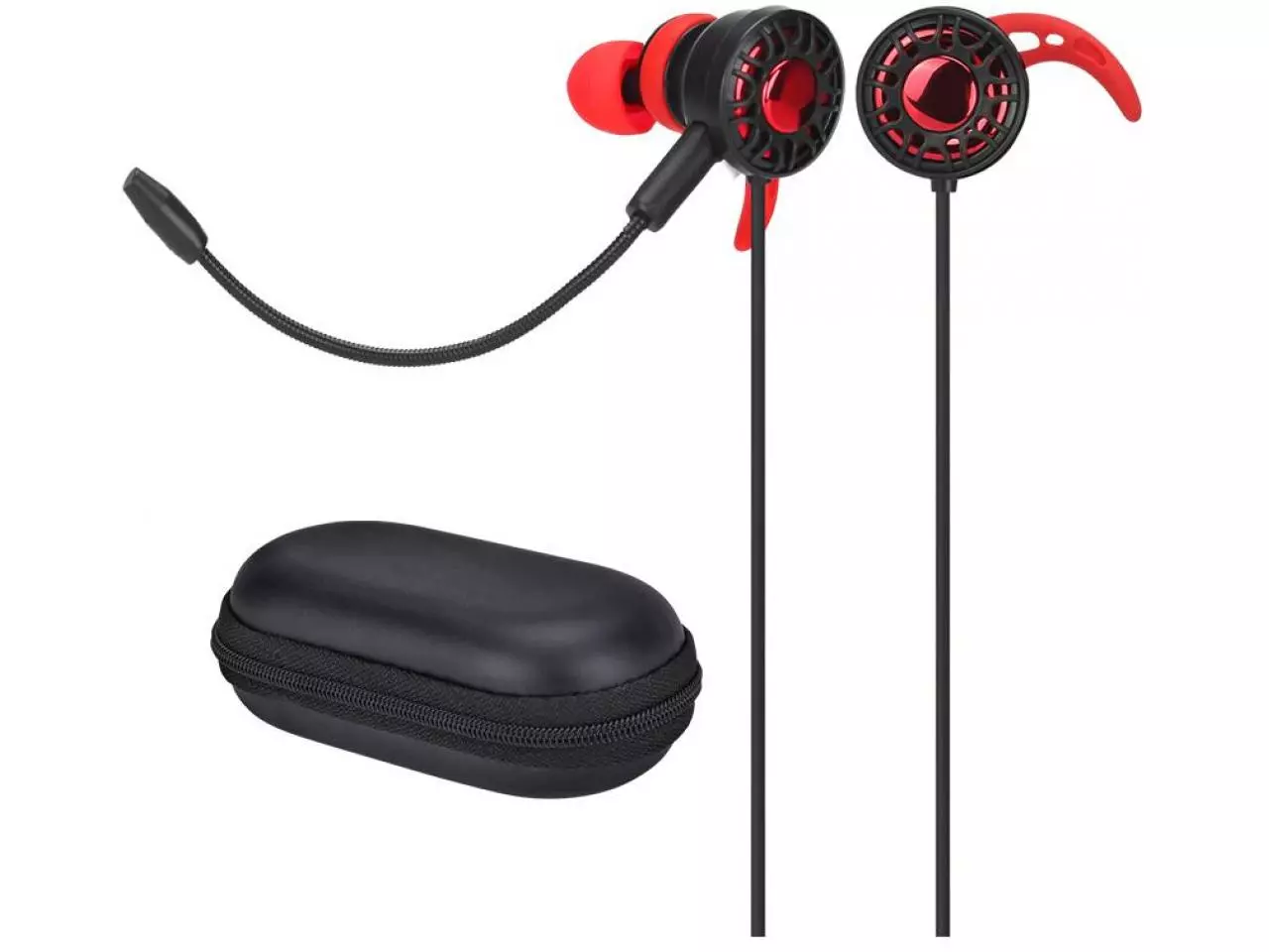 Fone de Ouvido C3 Tech Bluetooth Sport EP-TWS Vermelho - Compumaq